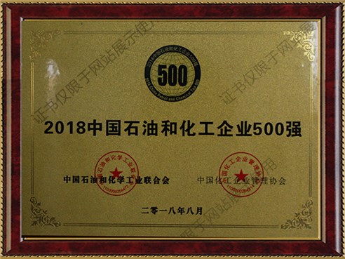 中國石油和化工行業500強 中國石油和化工行業500強